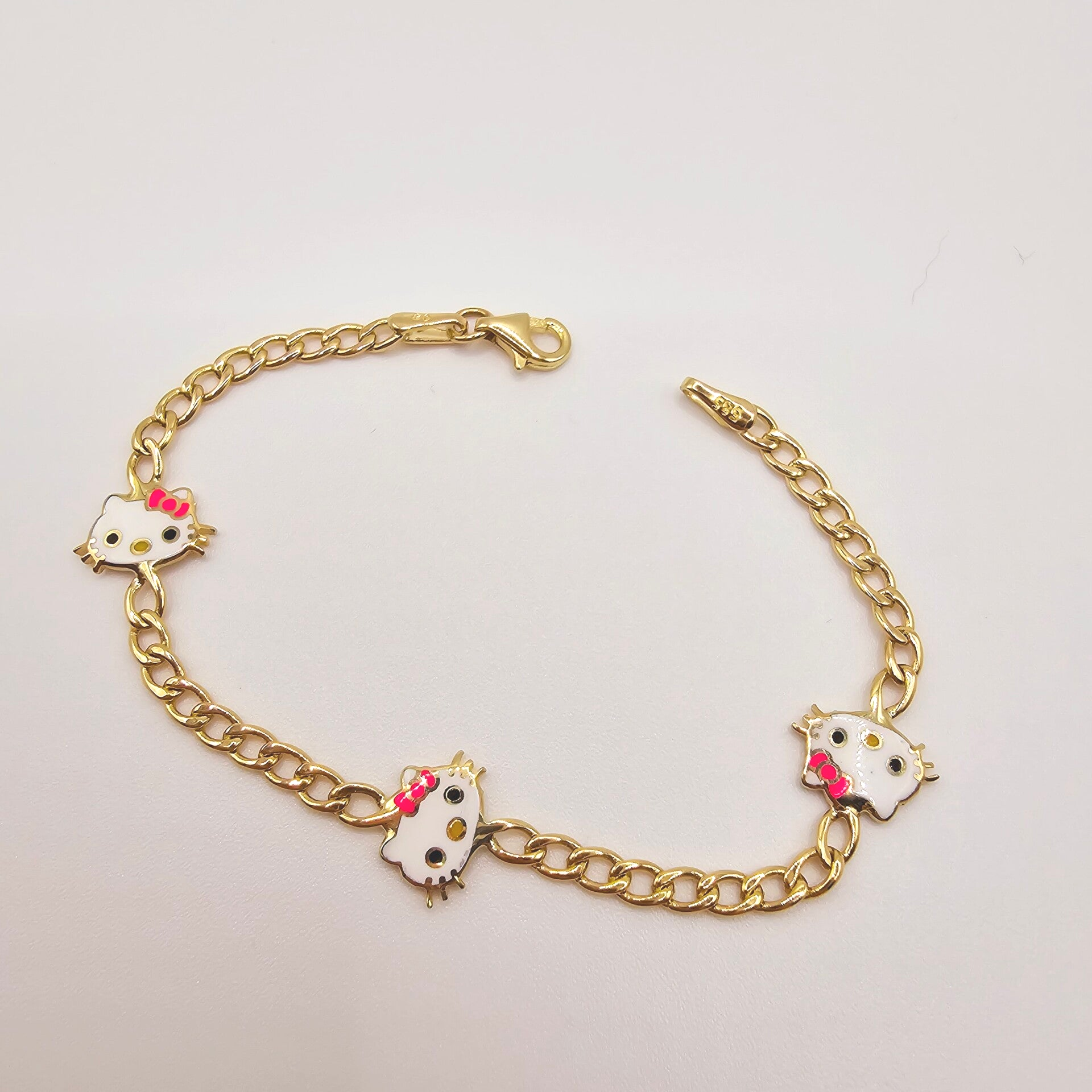 14k Gold Kid's Bracelet/ Bratara Aur 14k Pentru Copii K12