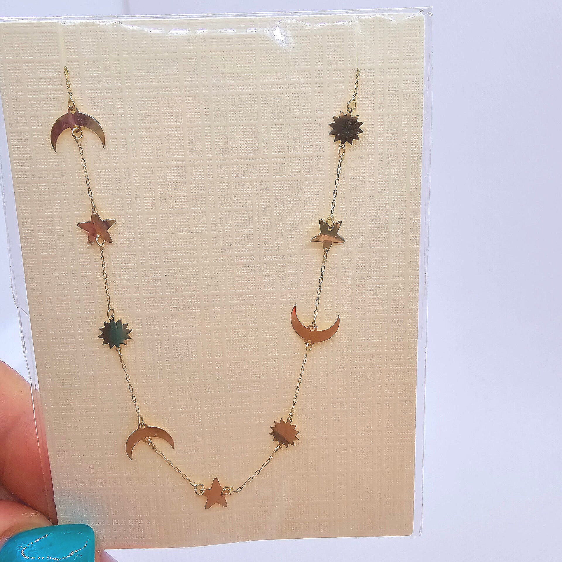 14K Ladie's Necklace/ Lantisor Dama Aur 14K 27