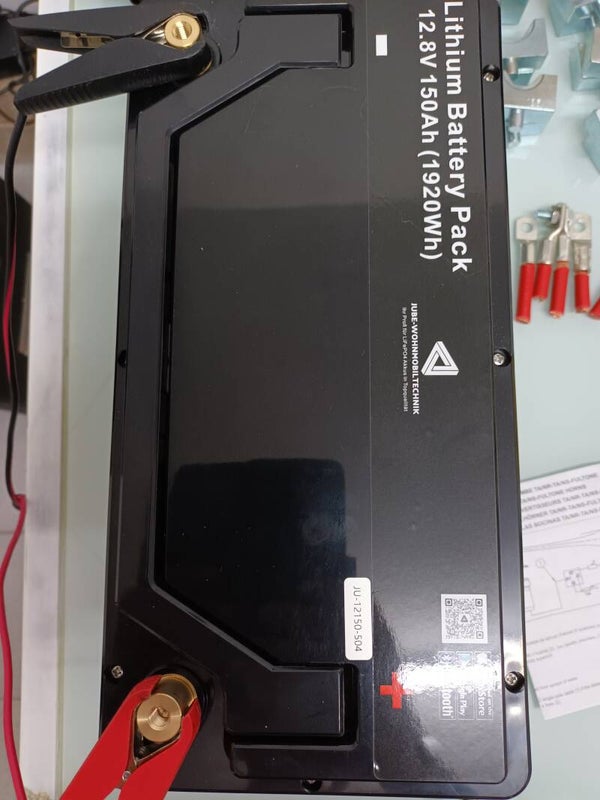 JU-12150 LiFePO₄ Akku – 150Ah Lithium-Batterie ohne Zugriffschutz