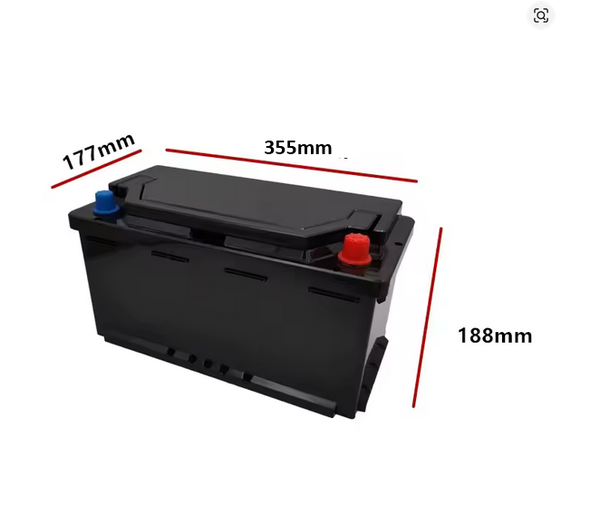 LiFePO4 Leergehäuse H8 bis 150Ah – AGM 95Ah Maße – Camper & Wohnmobil