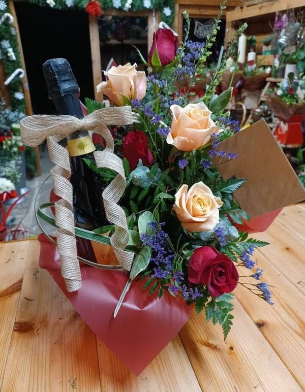 Bottle Display Basket