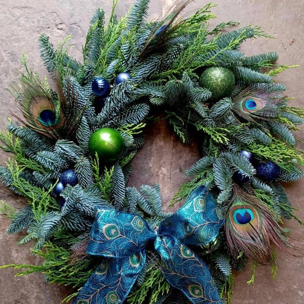 Peacock Wreath