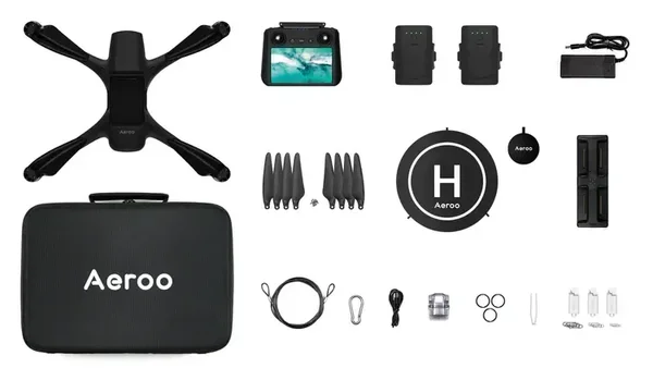 Aeroo Pro - Smart Controlled combo x2 Battery & 1H 30M FLIGHT LESSON