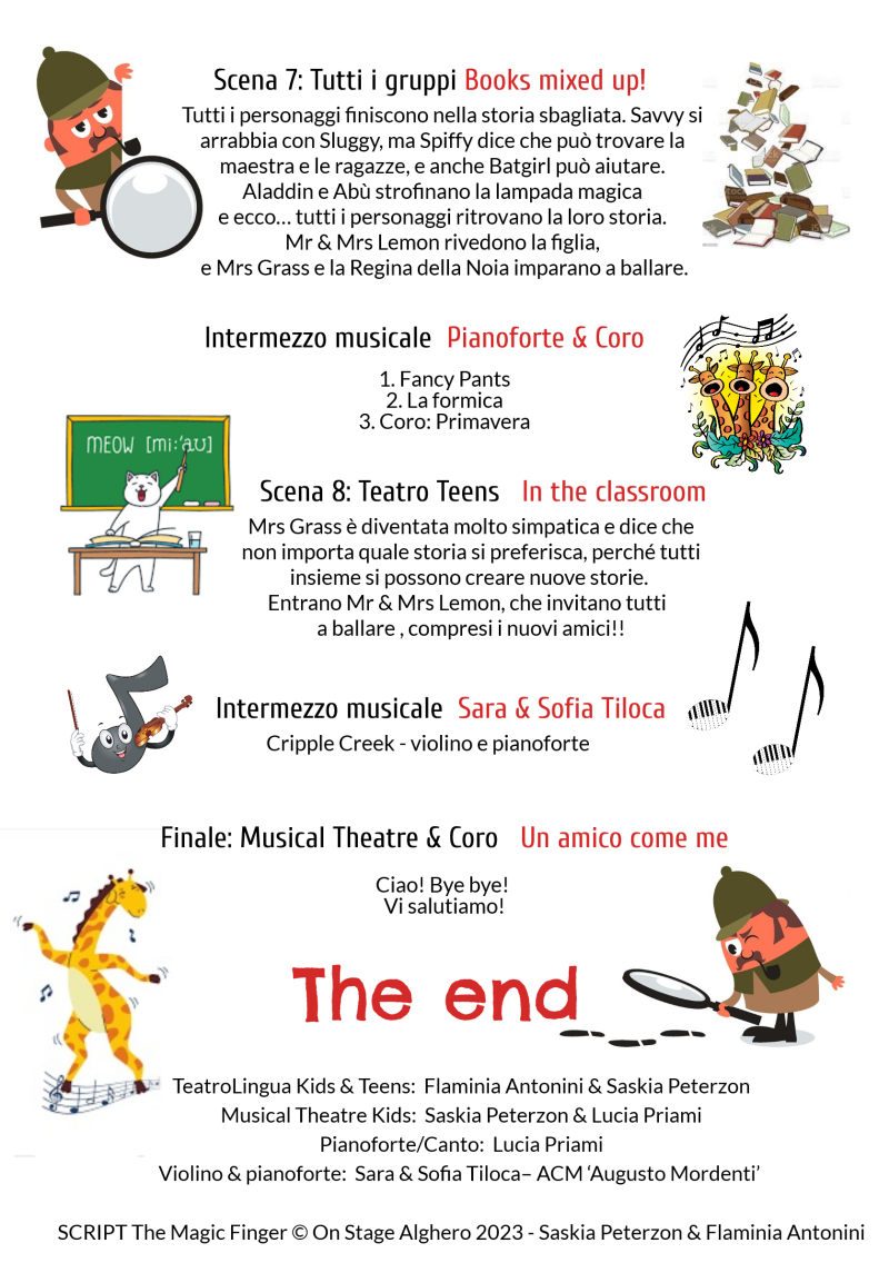 ACSD On Stage Alghero - lezioni di teatrolingua - teatro in inglese