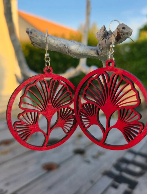 Boucles d'oreilles "GYNKO"