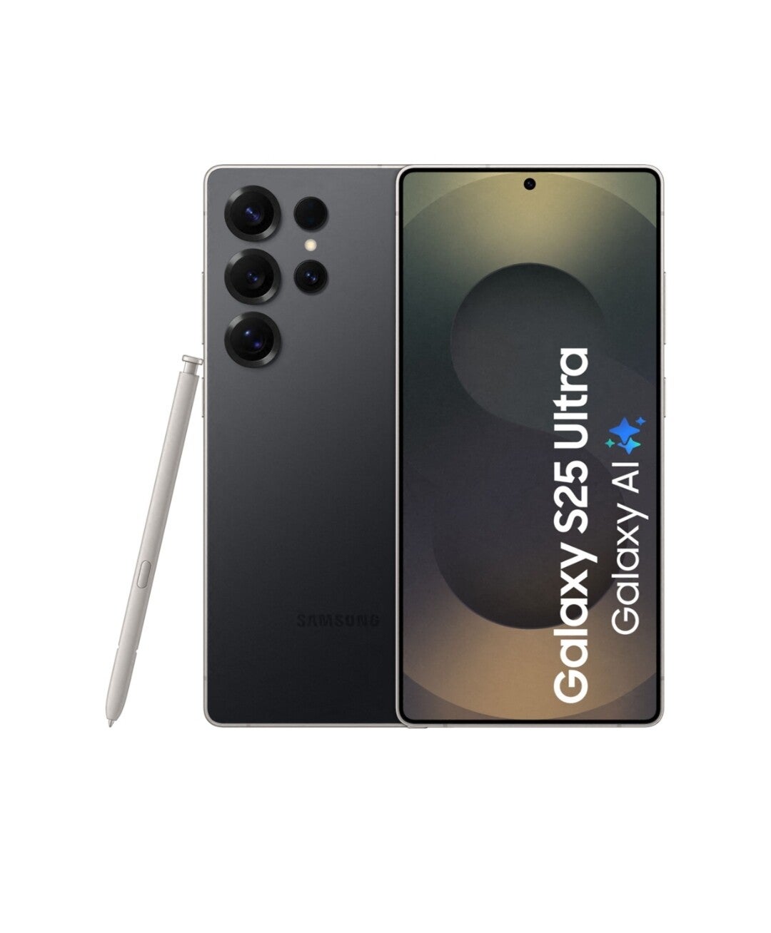 Samsung Galaxy S25 Ultra 5G Smartphone 512 GB 17.5 cm (6.9 inch) Energielabel B (A - G) Titaan, Zwart Android 15 Dual-sim