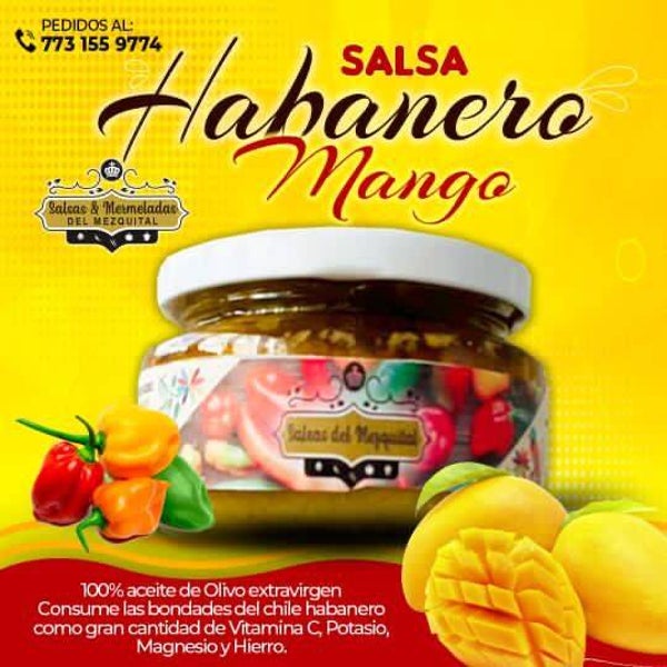 Salsa de Mango Habanero
