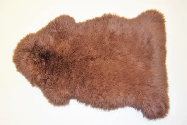 bruin schapenvacht