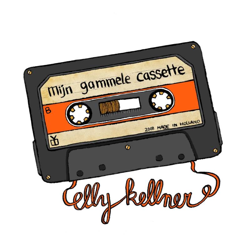 Album cover Mijn Gammele Cassette - Elly Kellner