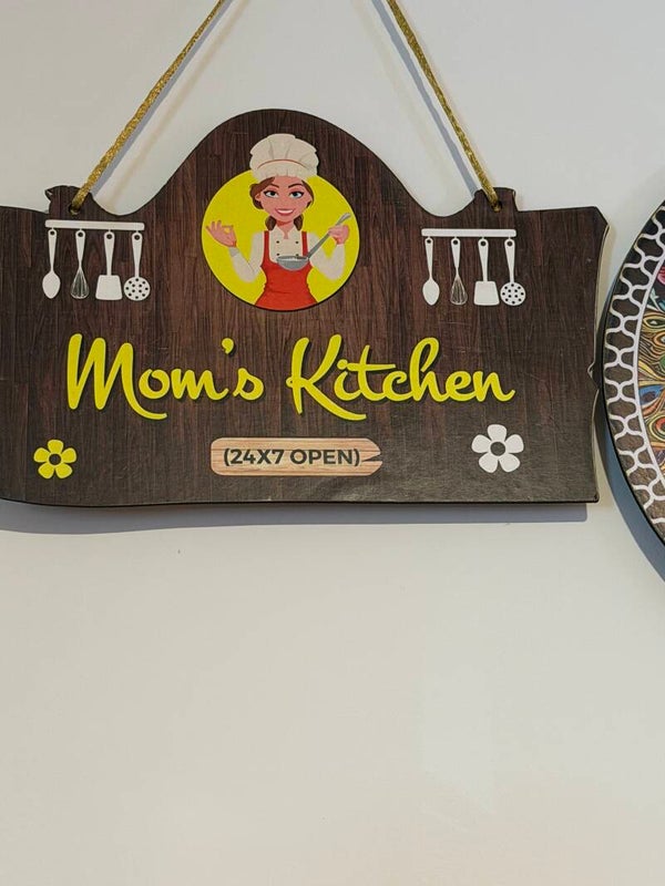 Wooden Kitchen Decoration Hanging Wall +Home Delight Please....