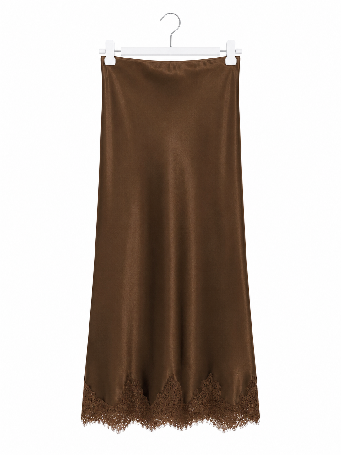 Satin Brown Lace