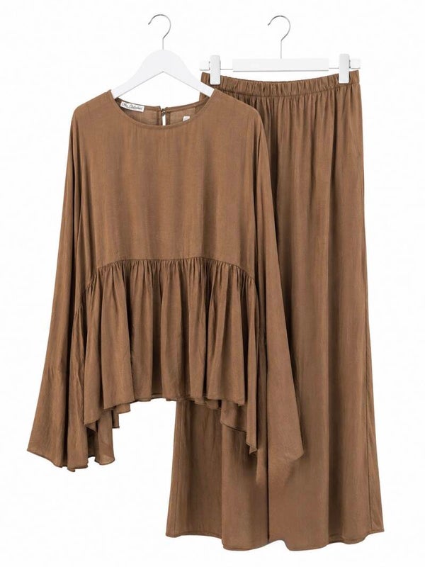 Elya Skirt Set Sahara