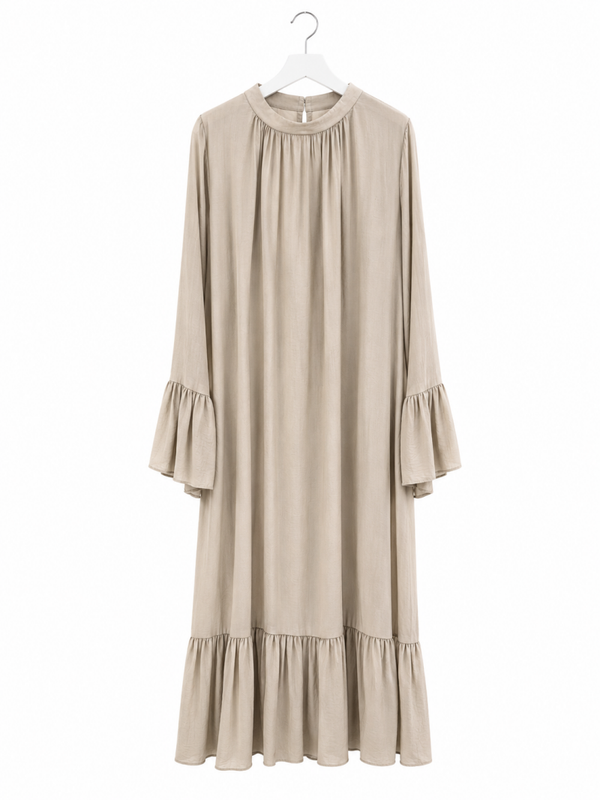 Eliya Dress Taupe