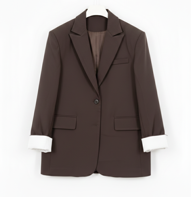 Mocha Swan Blazer