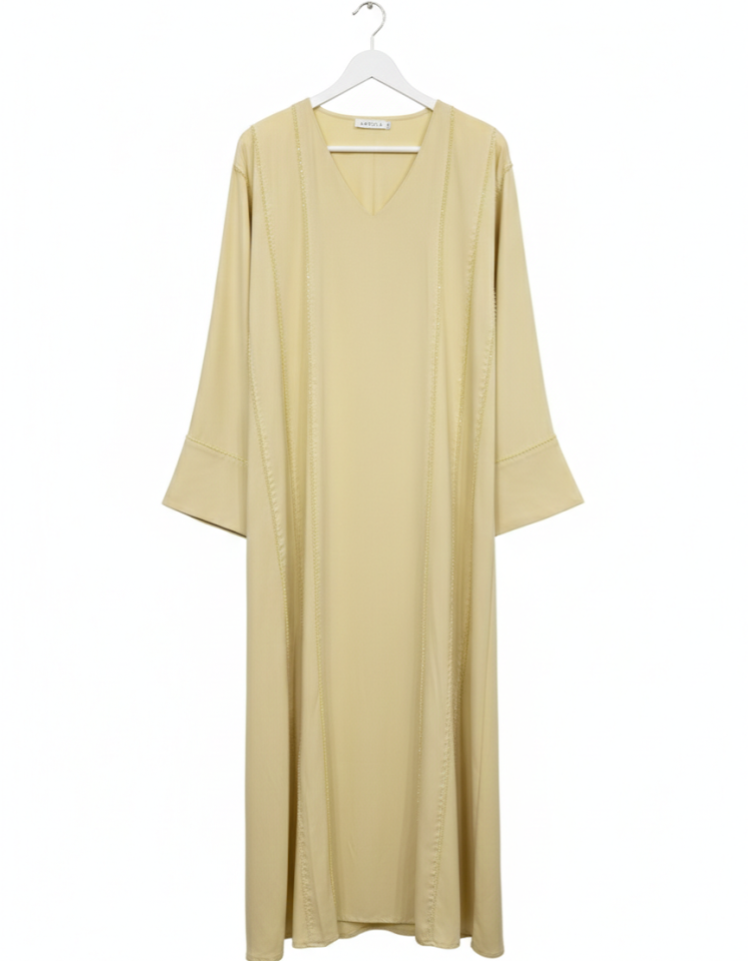 Noor Abaya ButterYellow
