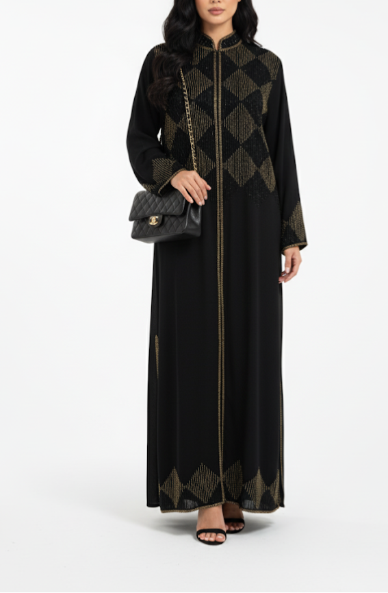 Superior golden dress