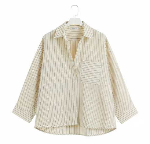 Striped Yellow Blouse