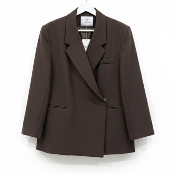 Folded Blazer Brown
