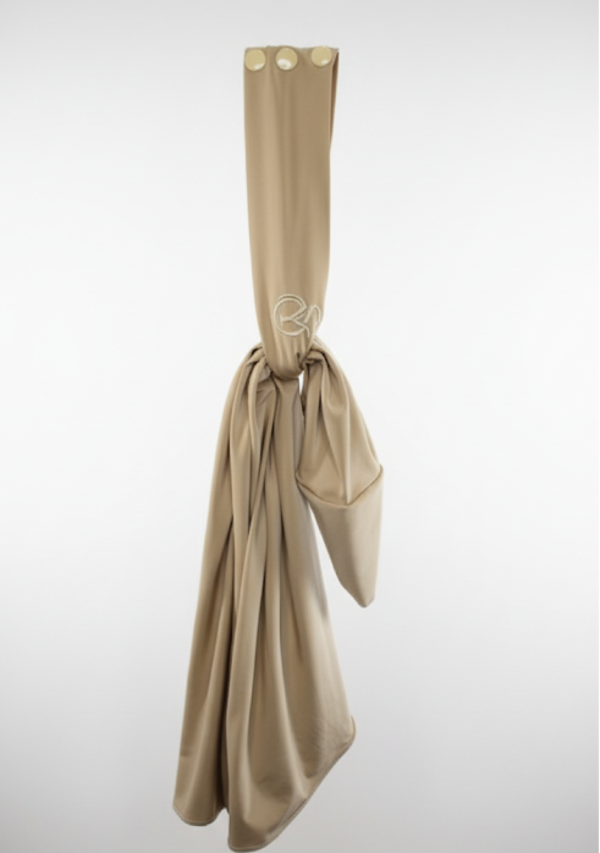 Beige Instant hijab