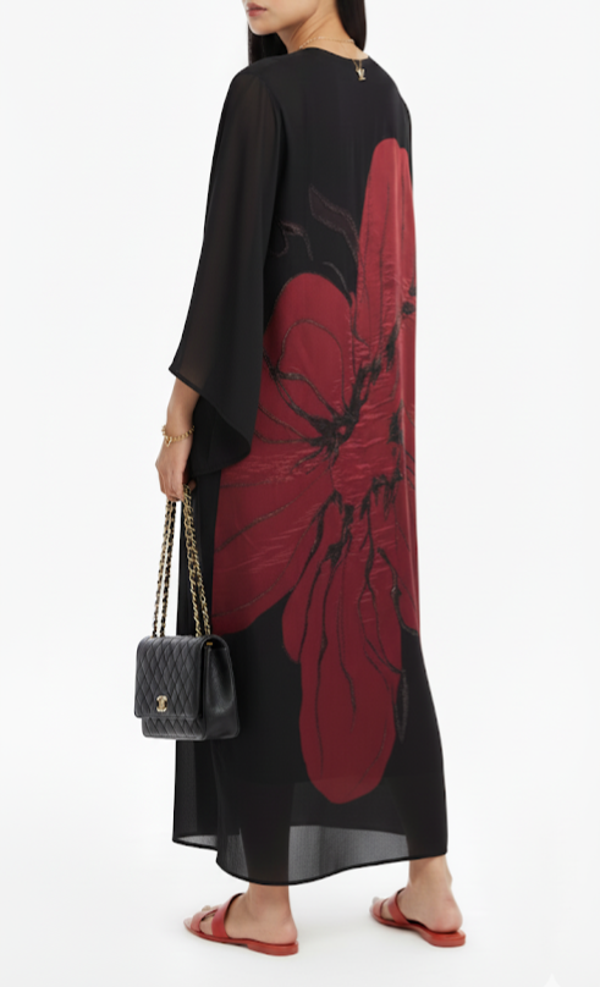 Flower Abaya
