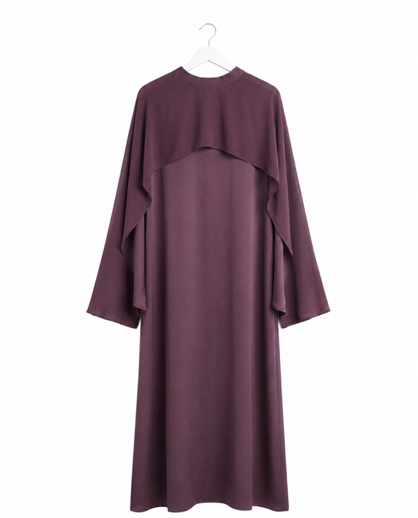Elegance Dress aubergine