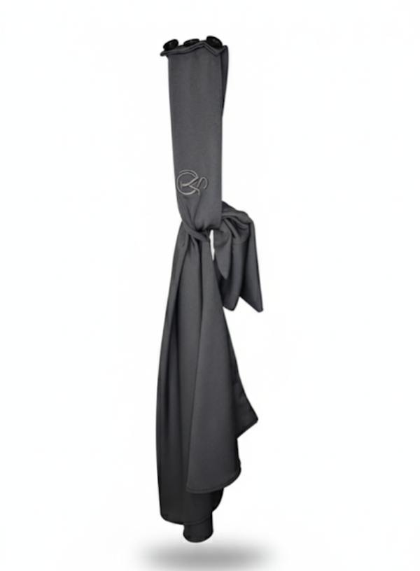 Grey instant hijab