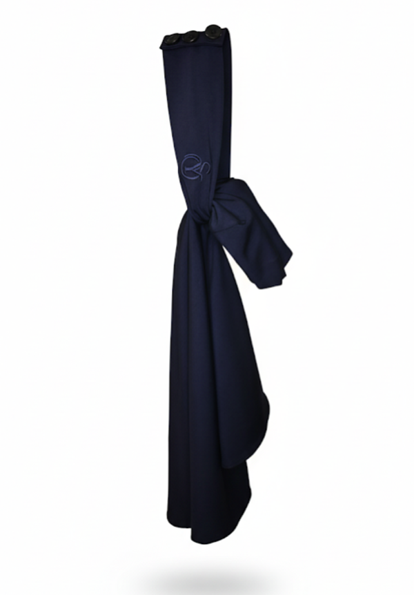 Marine blue instant hijab