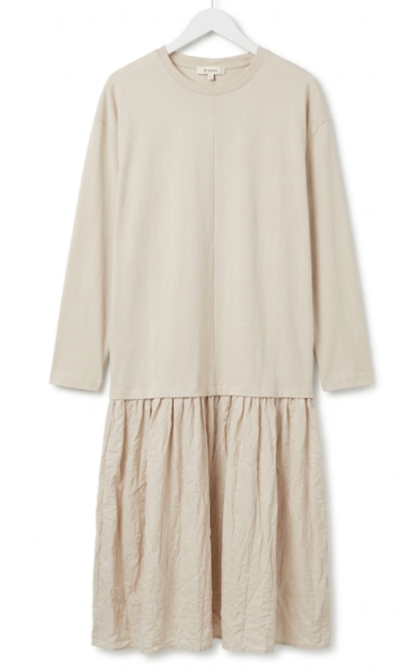 Longsleeve Dress Creme/beige
