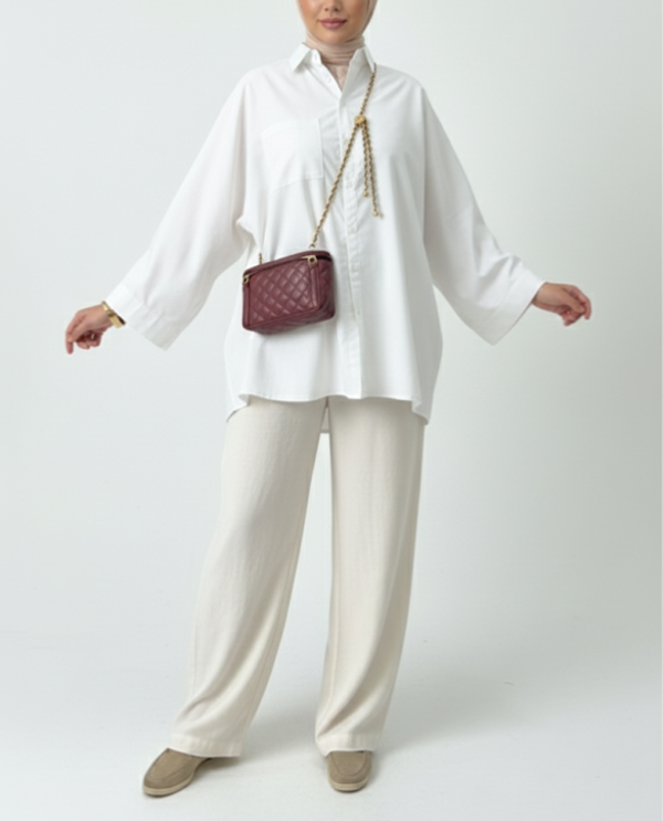 Oversized Blouse White