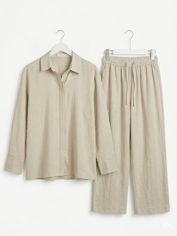 Linen Set Sand