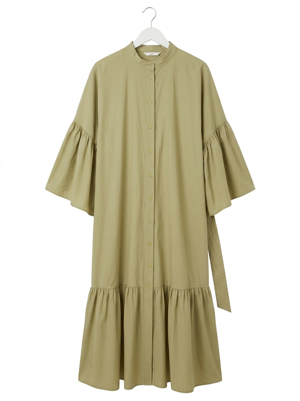 Blouse Dress Light Green