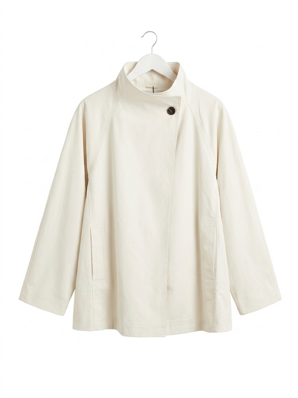 Short Trench White