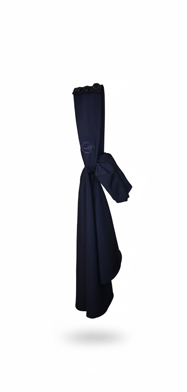 Marine blue Instant hijab