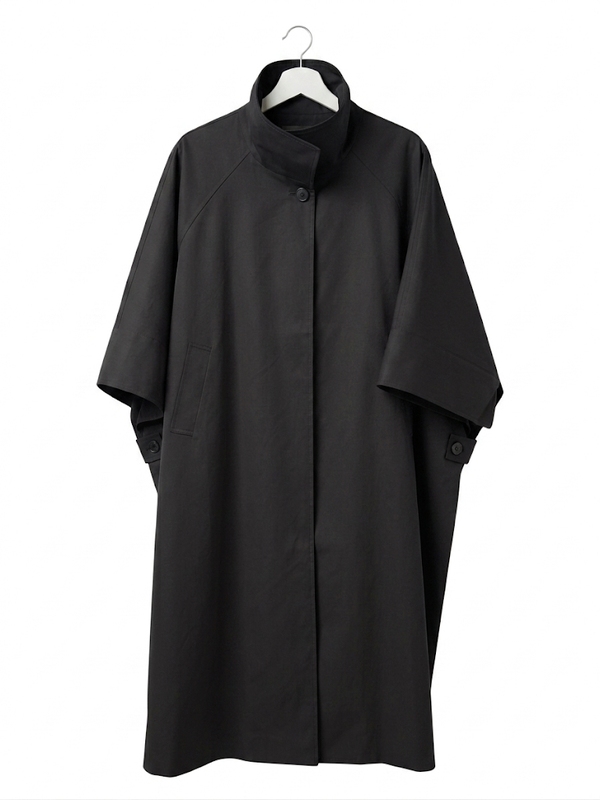 Zéna TrenchCape Black