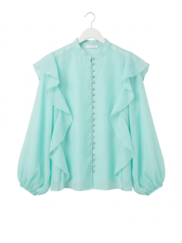 Aqua Blouse
