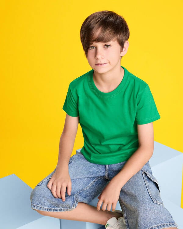 Camiseta niño y niña recta