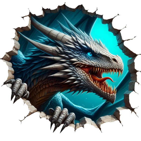 Una imagen de un dragón para personalizar la camiseta