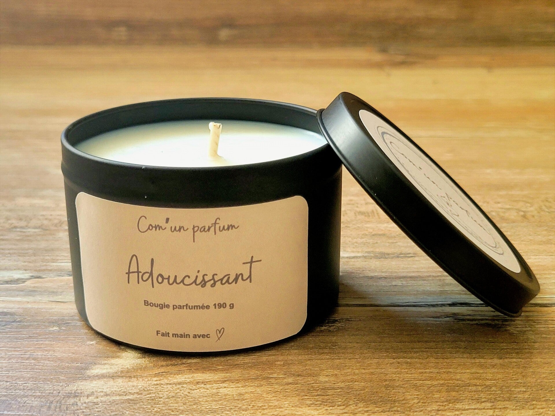 Bougie parfumée Adoucissant