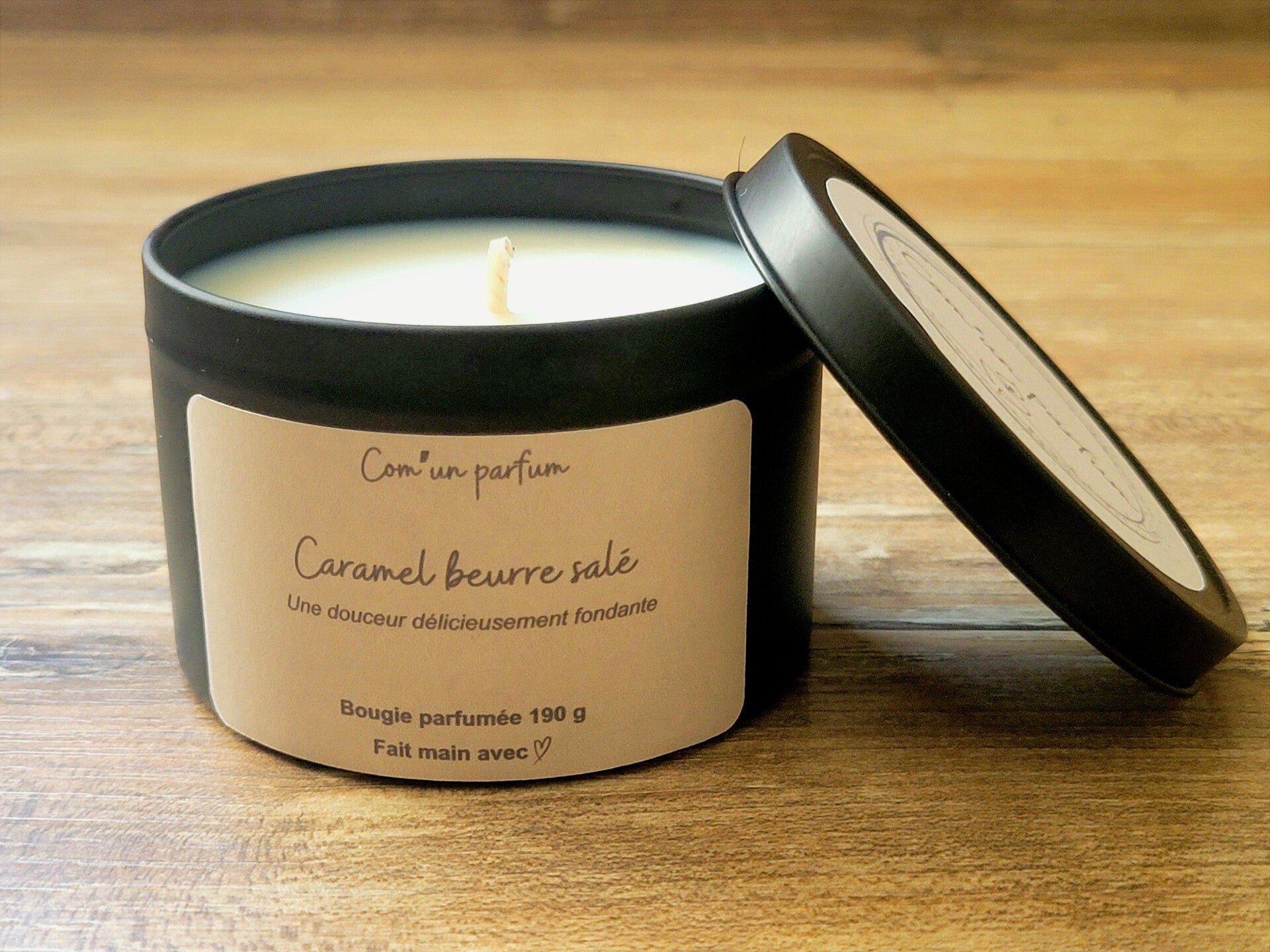 Bougie parfumée Caramel beurre salé