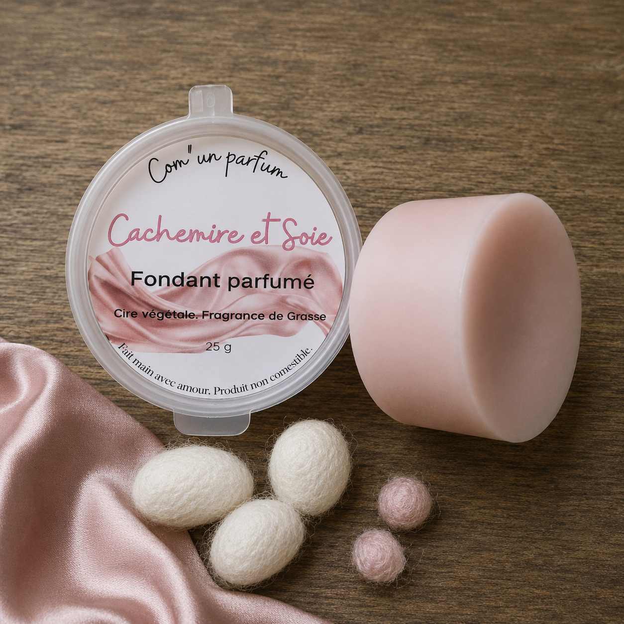 Fondant parfumé cachemire et soie