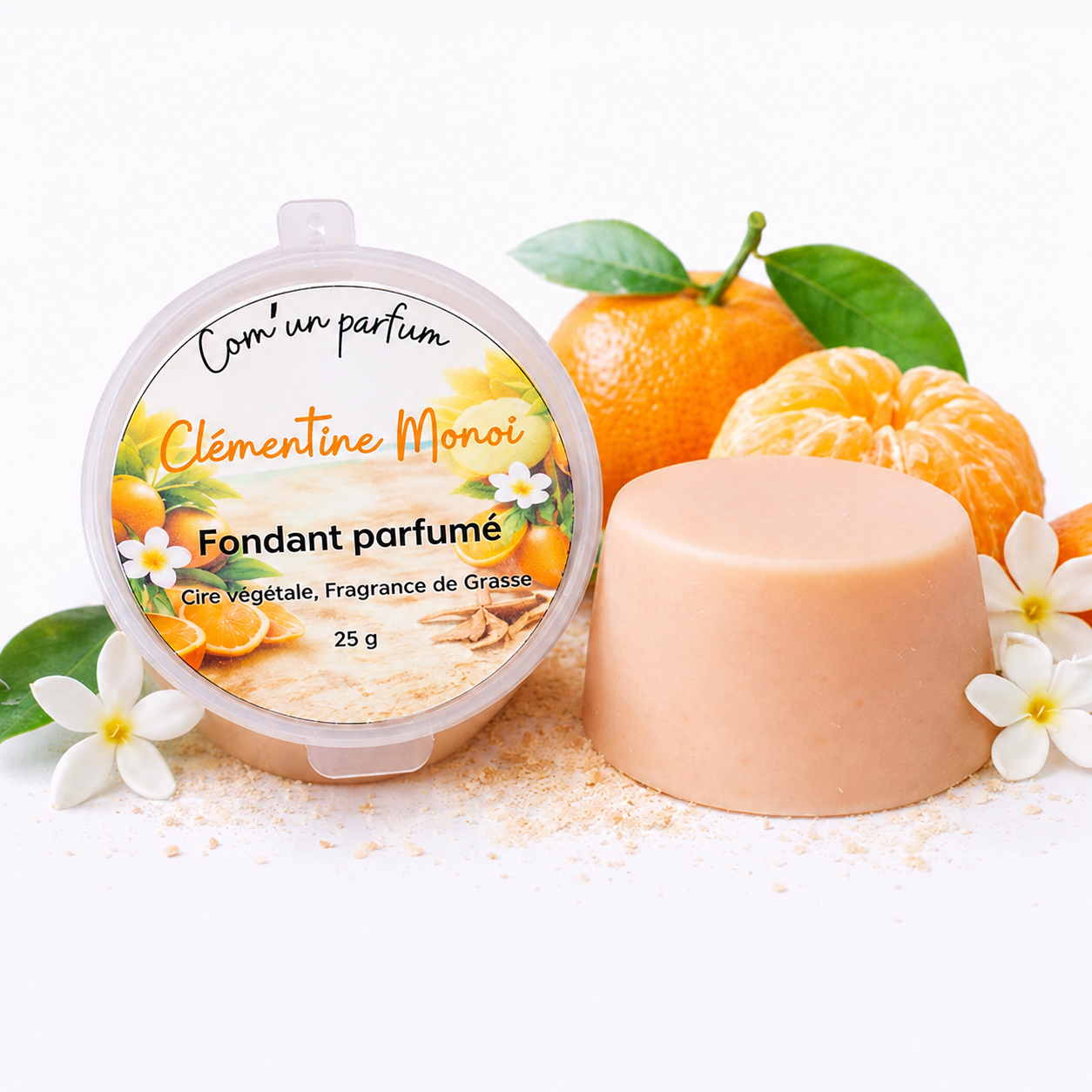 Fondant parfumé clémentine monoï