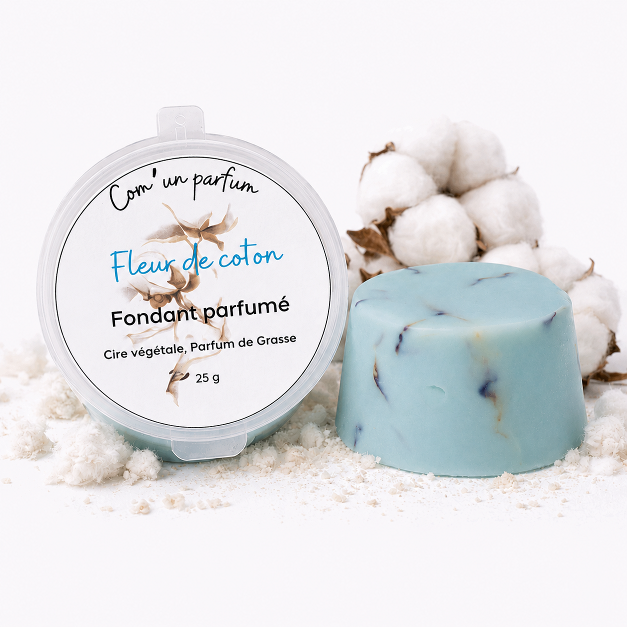 Fondant parfumé fleur de coton