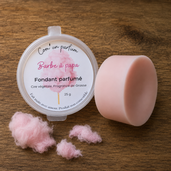 Fondant parfumé barbe à papa