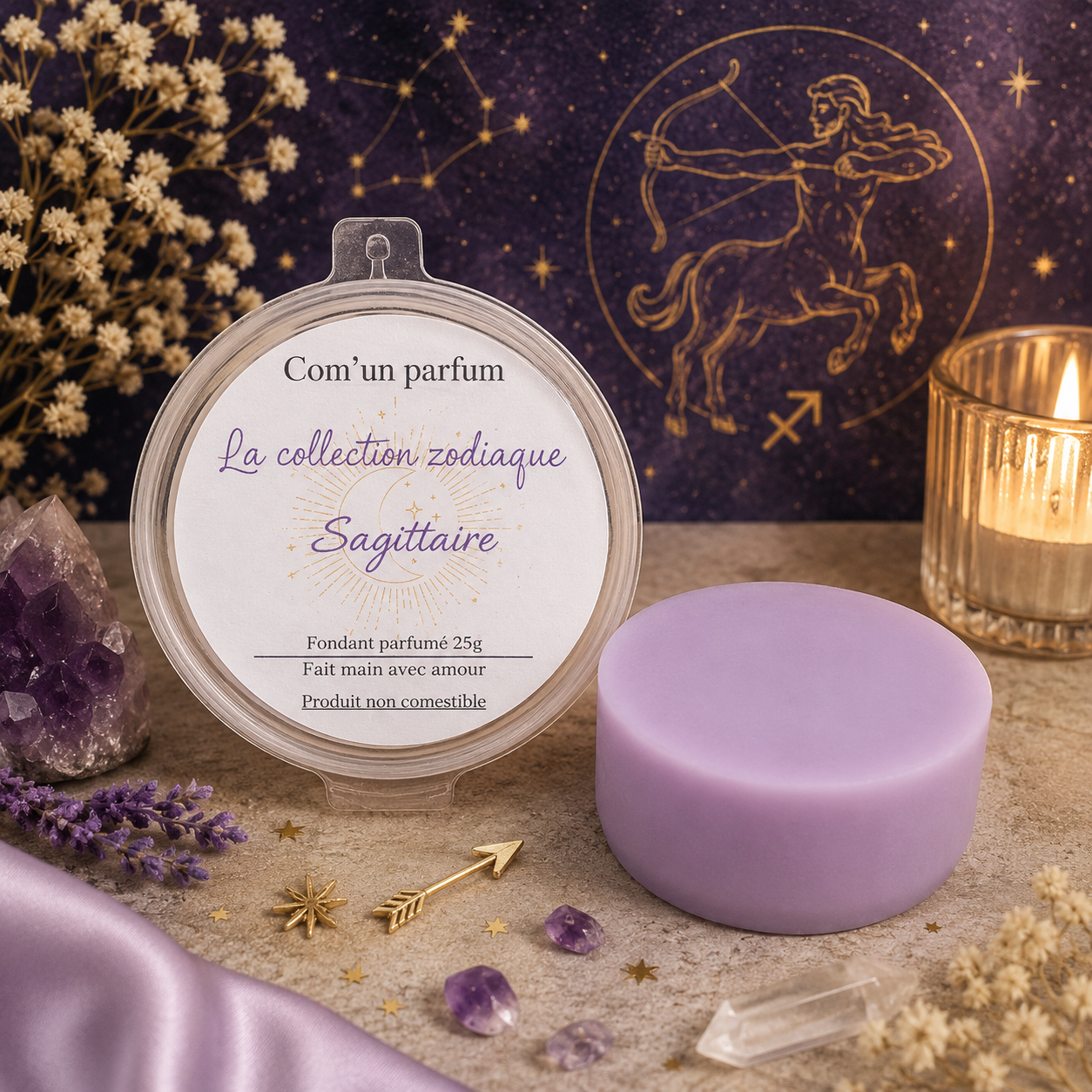 Fondant parfumé sagittaire