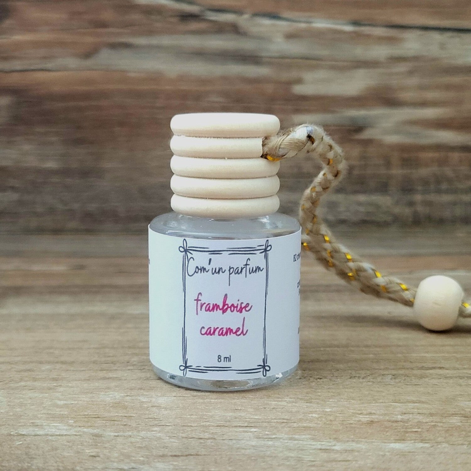 Diffuseur pour voiture framboise caramel