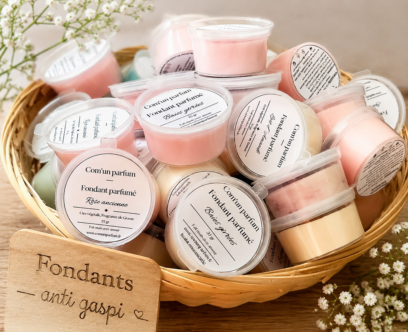 Les fondants parfumés "anti-gaspi"
