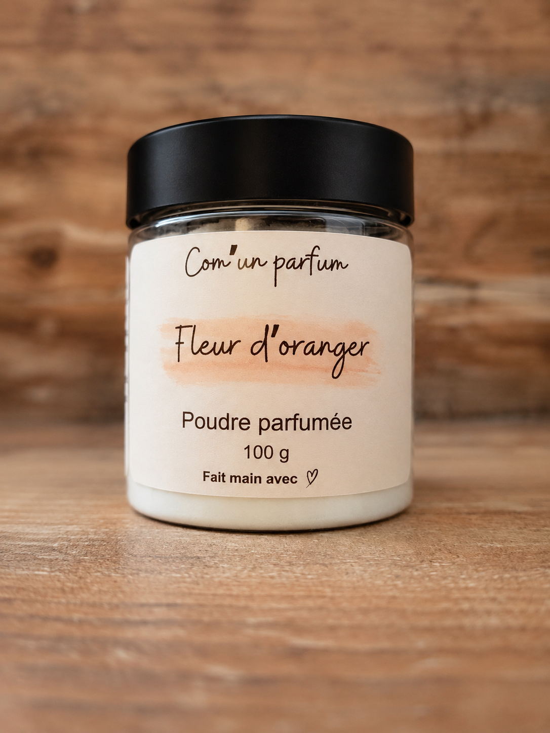 Poudre parfumée fleur d'oranger