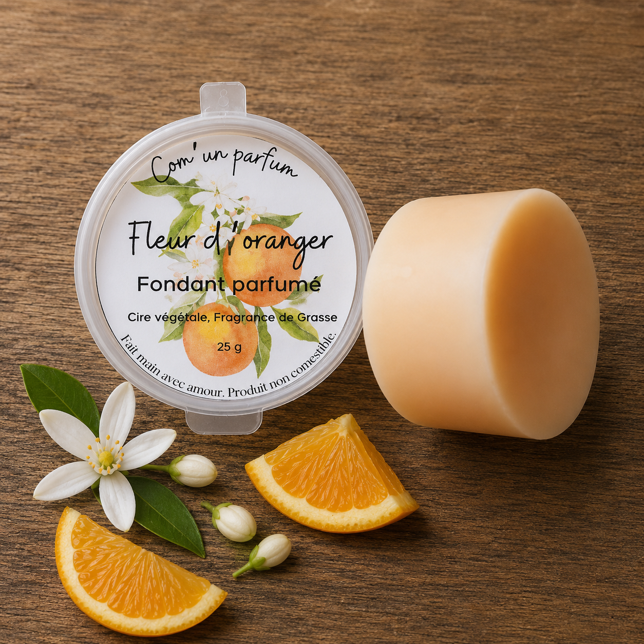 Fondant parfumé fleur d'oranger