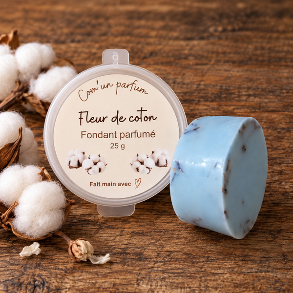 Fondant parfumé fleur de coton