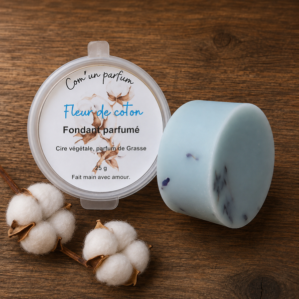Fondant parfumé fleur de coton